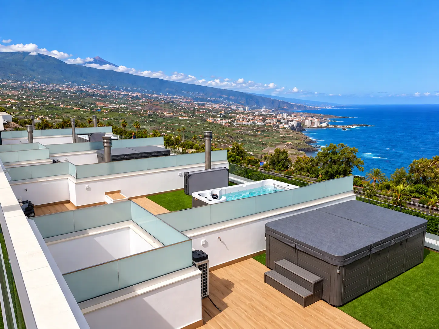Swimspas instalados en Residencial Humboldt